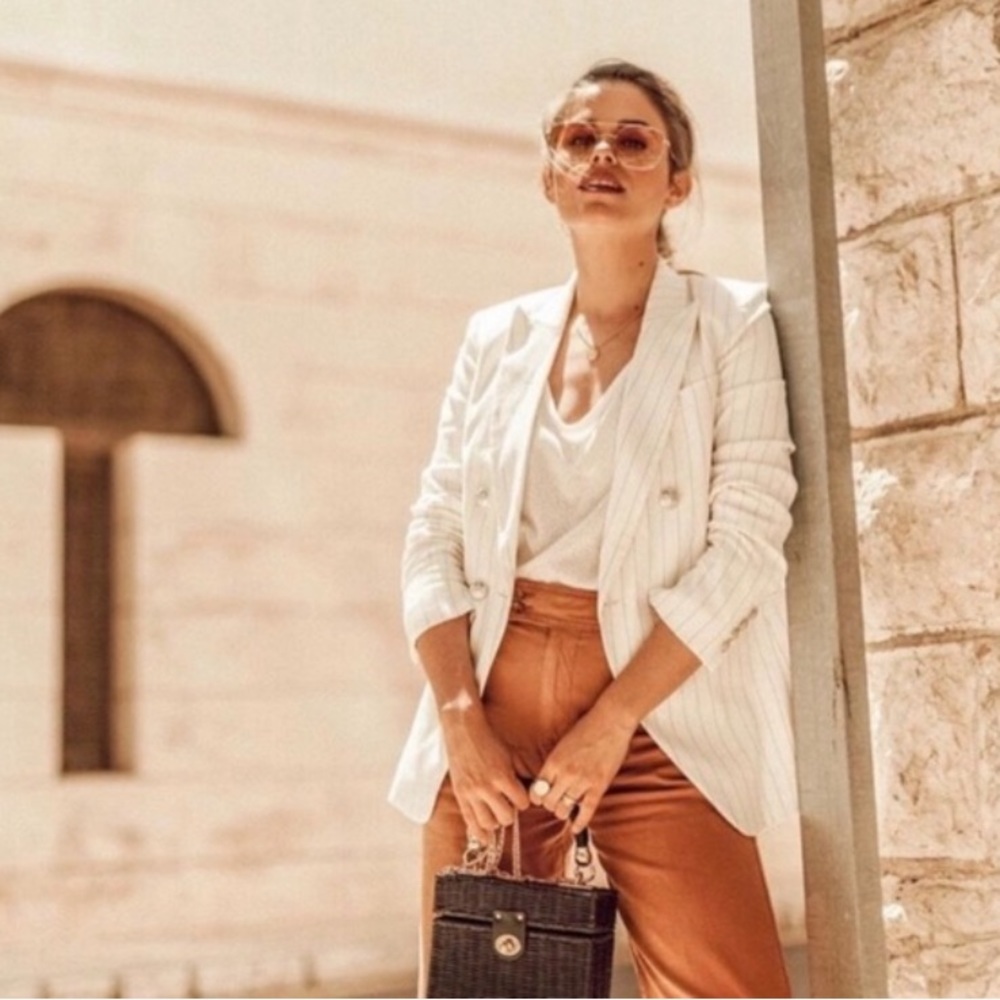 Veronica Beard Apollo Pinstripe Jacket